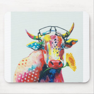 HAZ27 Cow.tif Mousepad