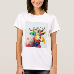 HAZ27 Cow.tif T-Shirt