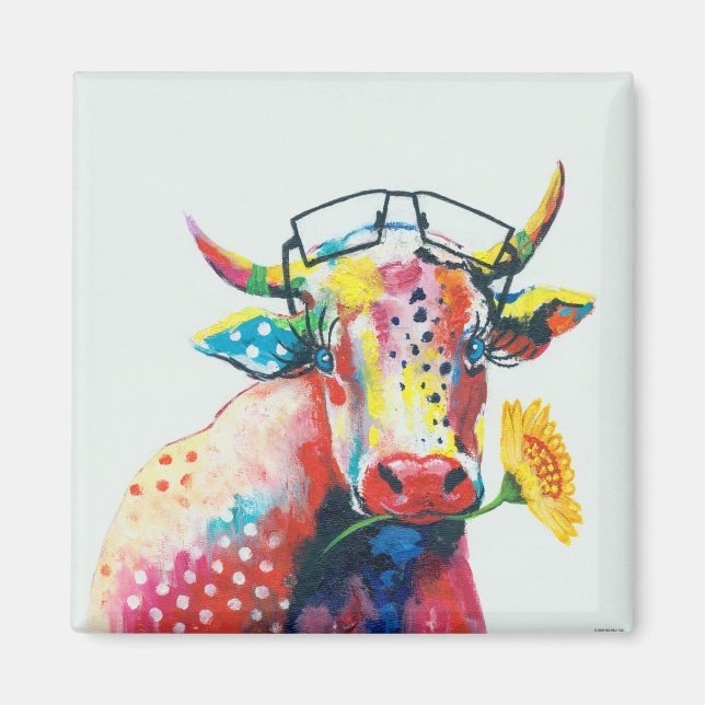 HAZ27 Kuh.tif Magnet (Vorne)