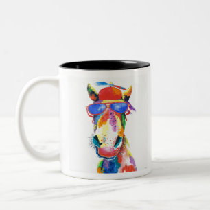 HAZ29 Horse.tif Zweifarbige Tasse