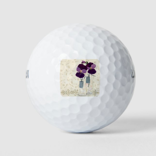 HAZ36 Inspiriert Lila.tif Golfball (Vorderseite)