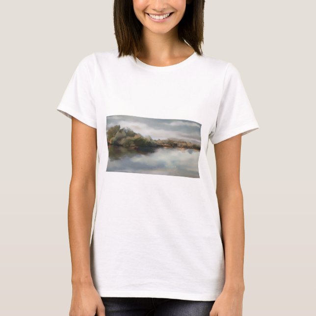HAZ93 Fluss Fields.tif T-Shirt (Vorderseite)
