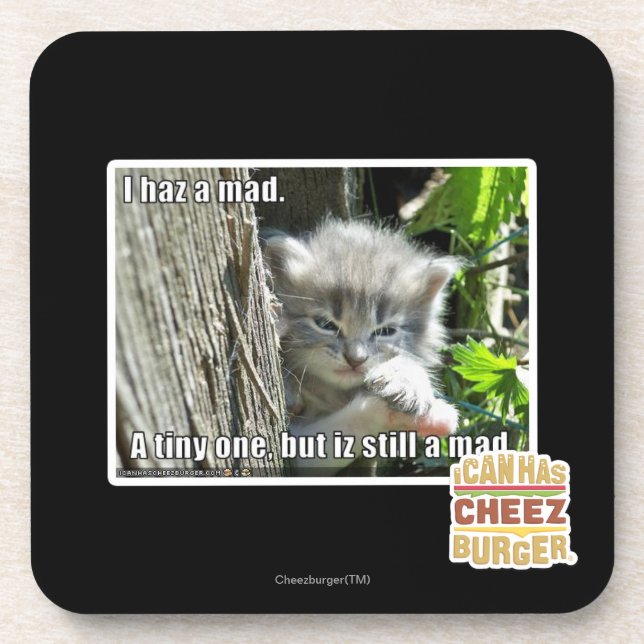 Haz I ein wütendes Getränkeuntersetzer (Vorderseite)