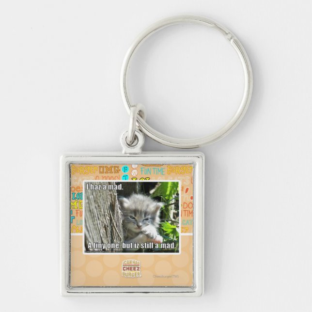 Haz I ein wütendes Schlüsselanhänger (Vorne)