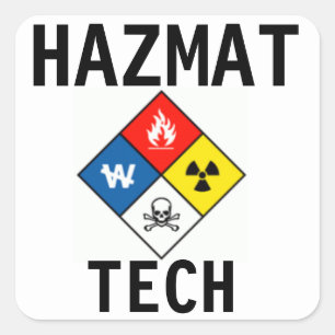 Haz Mat Tech Aufkleber