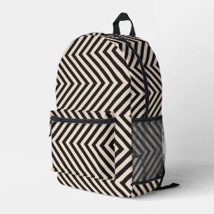 Hazard Stripes Bedruckter Rucksack