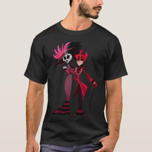 Hazbin Hotel Alastor und Rosie T-Shirt