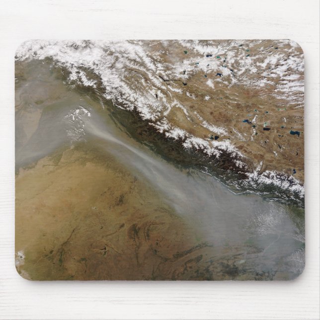 Haze entlang des Himalaya-Gebirges Mousepad (Vorne)