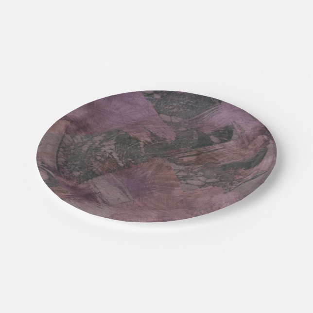 Haze II Pappteller (Schrägansicht)