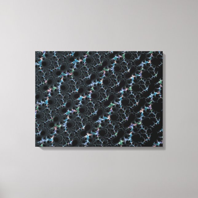 Haze - Mandelbrot-Fraktal Leinwanddruck (Vorderseite)