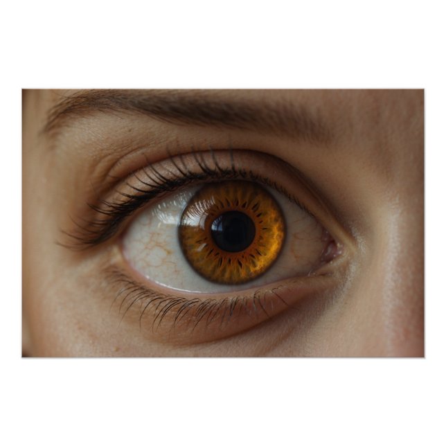 Hazel-Brown Eye Fun Poster (Vorderseite)