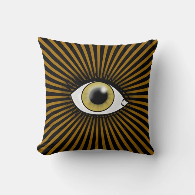 Hazel Eye Symbol Kissen (Vorderseite)