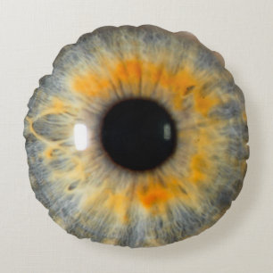 Hazel-Iris und Fundus Rundes Kissen