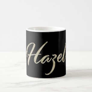 Hazel white gold Handwriting Tasse Kaffeetasse