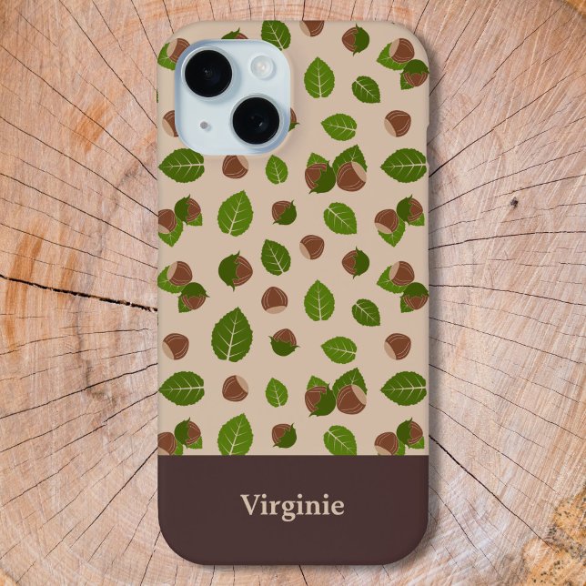 Hazelnusmuster Case-Mate iPhone Hülle (Hazelnuts Pattern Phone Case)