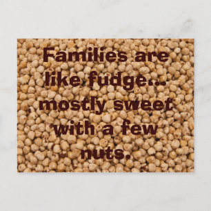 Hazelnut Quotes Postkarte
