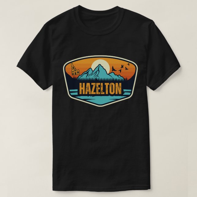 Hazelton, Idaho T-Shirt (Design vorne)