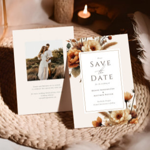 Hazelwood Fall Bloral Wedding Save the Date