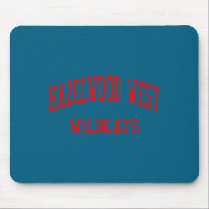 Hazelwood West High School Hs Hazelwood Mo Vintage Mousepad