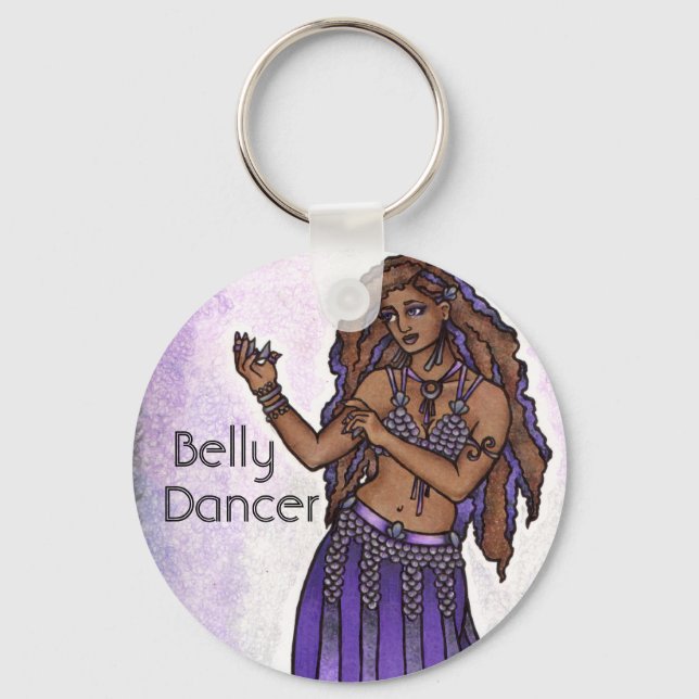 Hazine Belly Dancer Key Chain Schlüsselanhänger (Vorderseite)