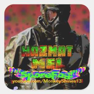 Hazmat Mel "SporeFog!" Aufkleber