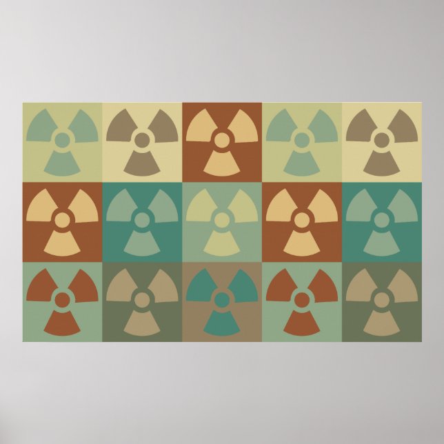 Hazmat Pop Art Poster (Vorne)
