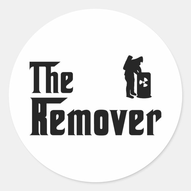 Hazmat Runder Aufkleber (Vorderseite)