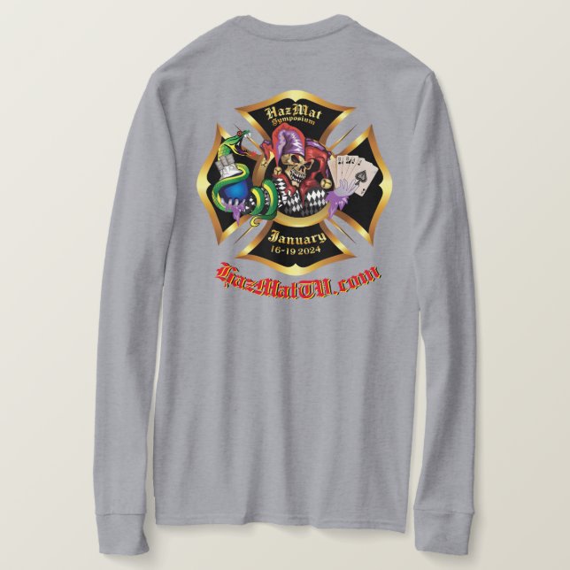 HazMat Symposium Tee Shirt 2024 (Design Rückseite)