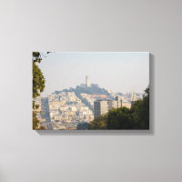 Hazy Coit Tower, San Fancisco, Kalifornien