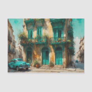 Hazy Havana Cuba Dekoupage Paper Seidenpapier