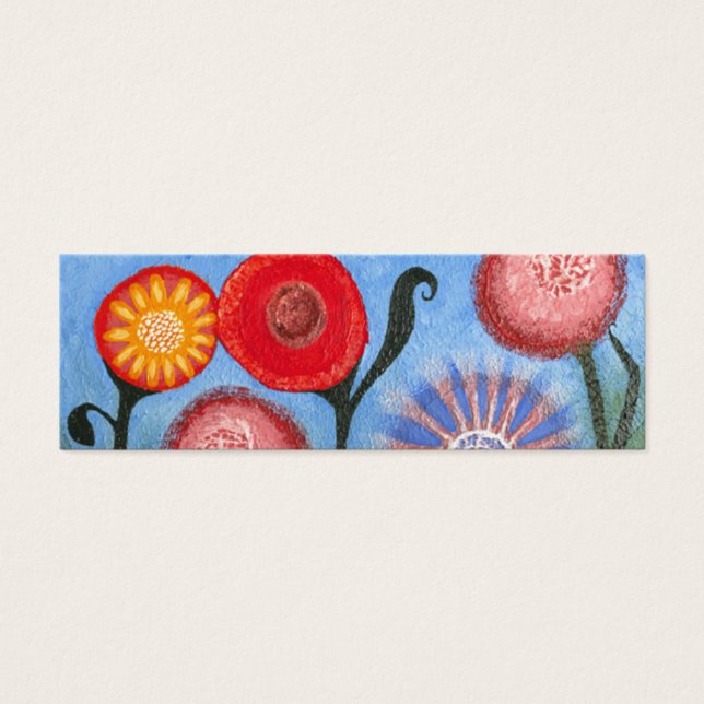 Hazy Meadows Celebration Gift Tag (Vorderseite)