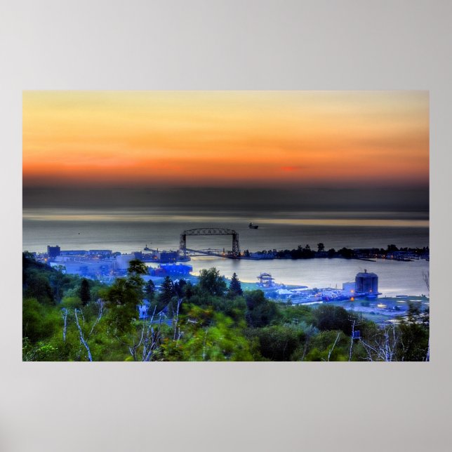 Hazy Morning Poster (Vorne)