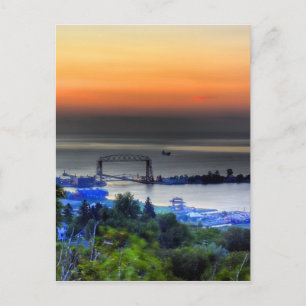 Hazy Morning Postkarte