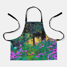 Hazy Morning Sonnenaufgang in meinem Rubio-Garten Schürze