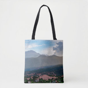 Hazy Pikes Peak Sunset Bag