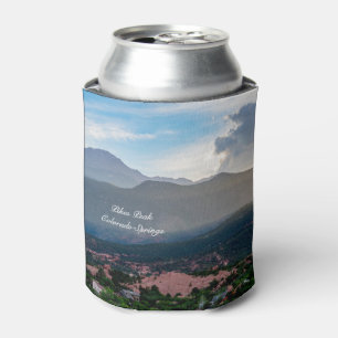 Hazy Pikes Peak Sunset Can Cooler Dosenkühler