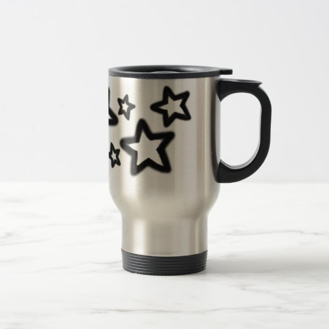 Hazy Star Cluster Travel Mug Reisebecher (Rechts)