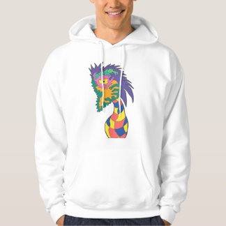 Hazy Vase Face Hoodie