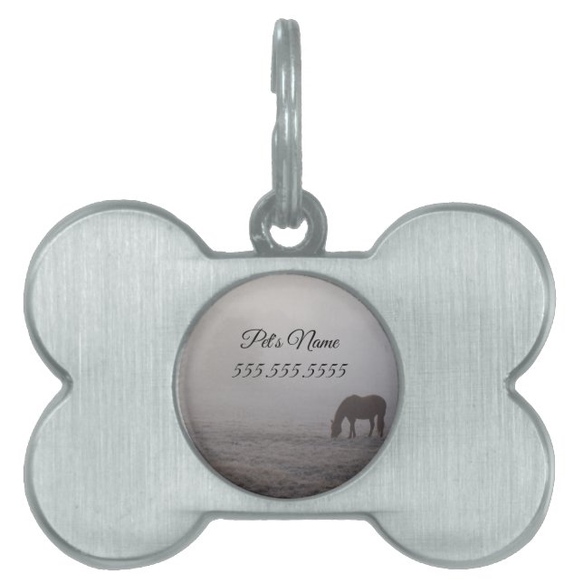 Hazzy Grazing Pet Name Tag Tiermarke (Vorderseite)