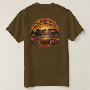 HB Sonnenuntergänge 70er Retro  T-Shirt