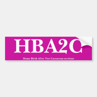 HBA2C AUTOAUFKLEBER