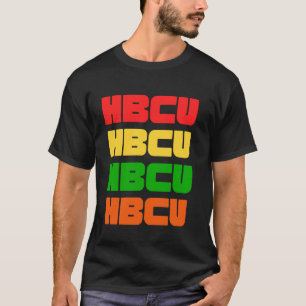 HBCU Afroamerikanisch Historisch Schwarze Hochschu T-Shirt