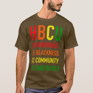 HBCU Akronym Blackness Prix T-Shirt