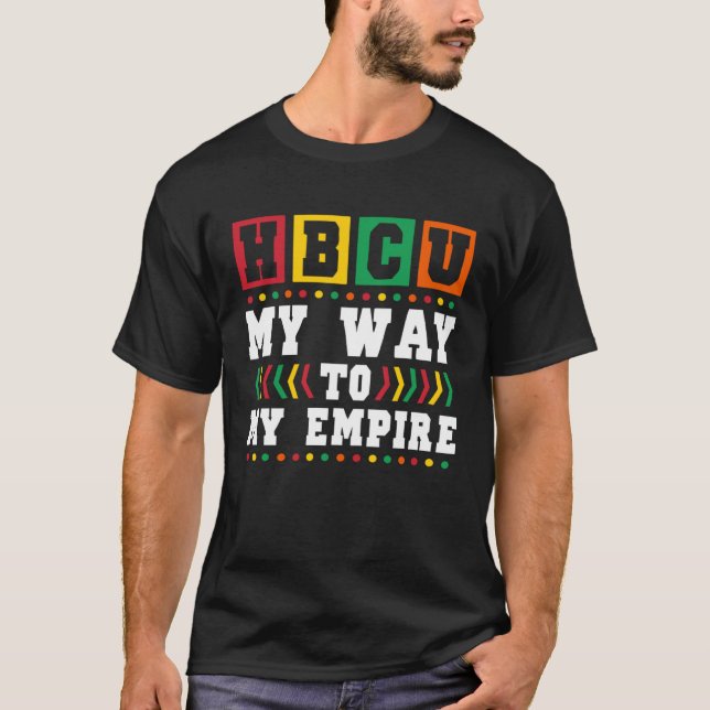 HBCU Apparel Historical Black College HBCU  1 T-Shirt (Vorderseite)