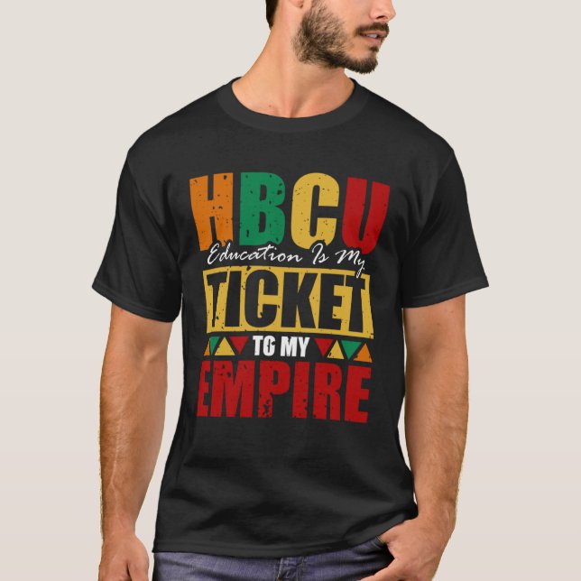 HBCU Apparel Historical Black College HBCU 4 T-Shirt (Vorderseite)