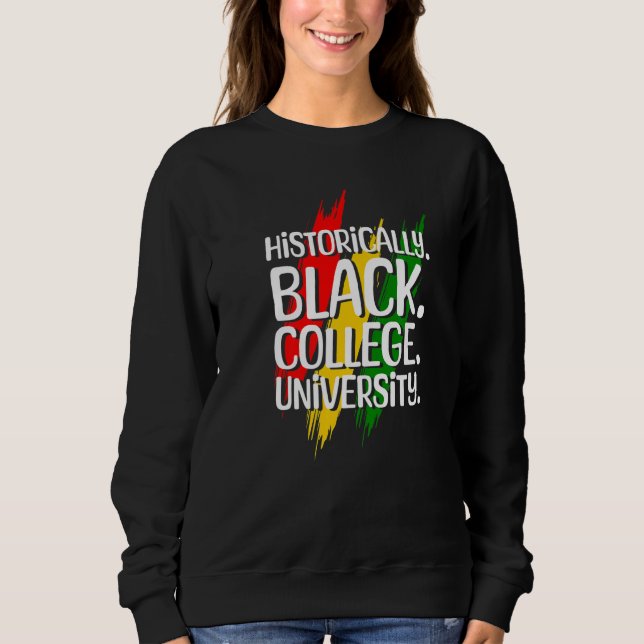HBCU Apparel Historical Black College HBCU Premium Sweatshirt (Vorderseite)
