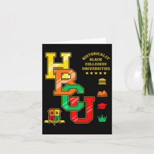 Hbcu Apparel Historisch Black Unis University Karte