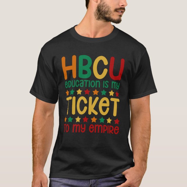 HBCU Apparel Historische schwarze Uni HBCU 14 T-Shirt (Vorderseite)