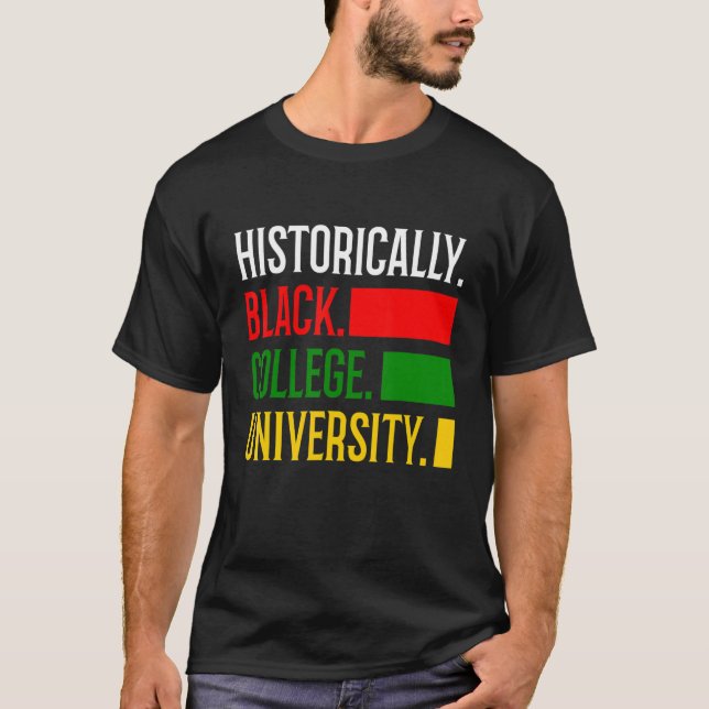 HBCU Apparel Historische schwarze Uni HBCU_4 T-Shirt (Vorderseite)