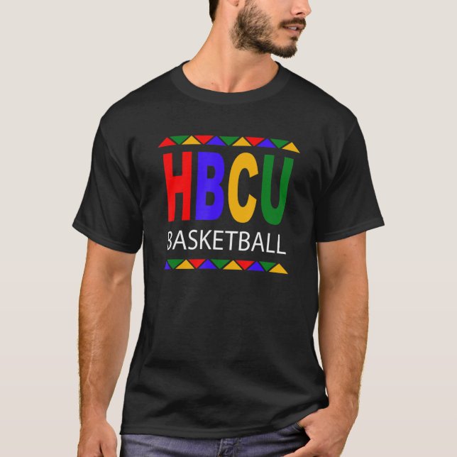 HBCU Basketball Student oder Grad Apparel T-Shirt (Vorderseite)